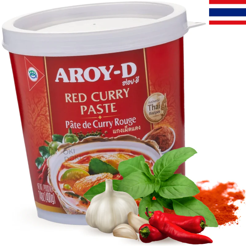 AROY-D Pasta Curry Rojo 400g