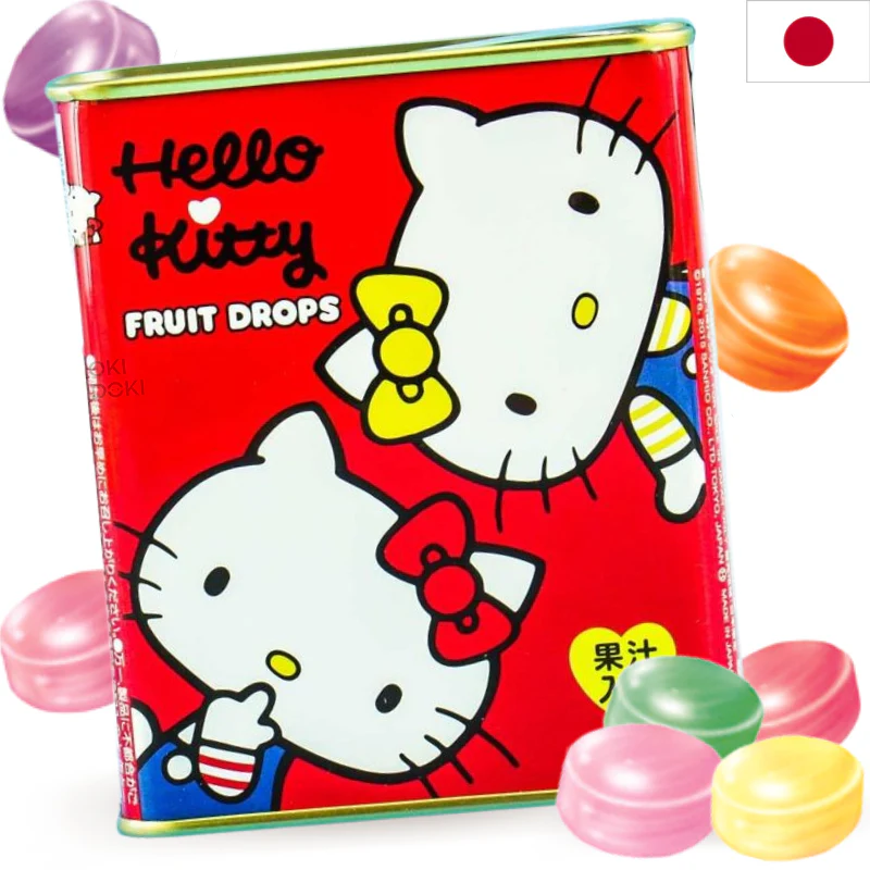 Sakuma Hello Kitty Caramelos de Frutas con Contenedor 75g