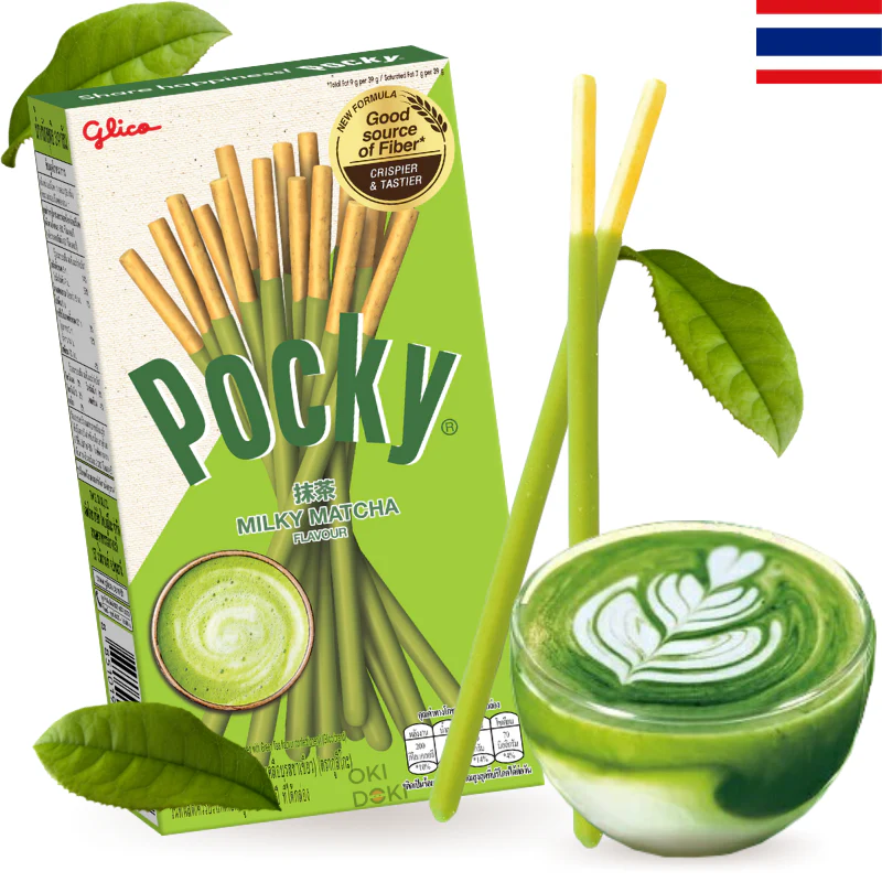 Glico Pocky Matcha Latte (Halal) 33g