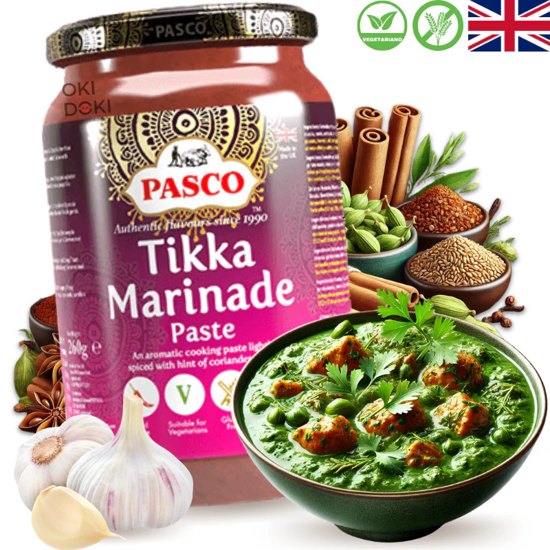 Pasco Pasta de Tikka (Vegetariano, Sin Gluten) 260g