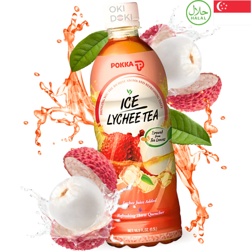 Pokka Iced Tea Té Helado de Lychee (Halal) 500ml
