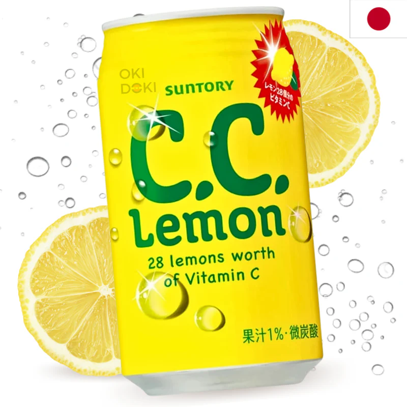 Suntory Bebida Cc Lemon con Vitamina C Lata 350ml