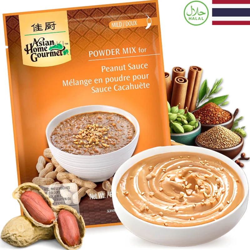 AHG Pasta de Especias para Salsa de Cacahuetes (Halal) 50g