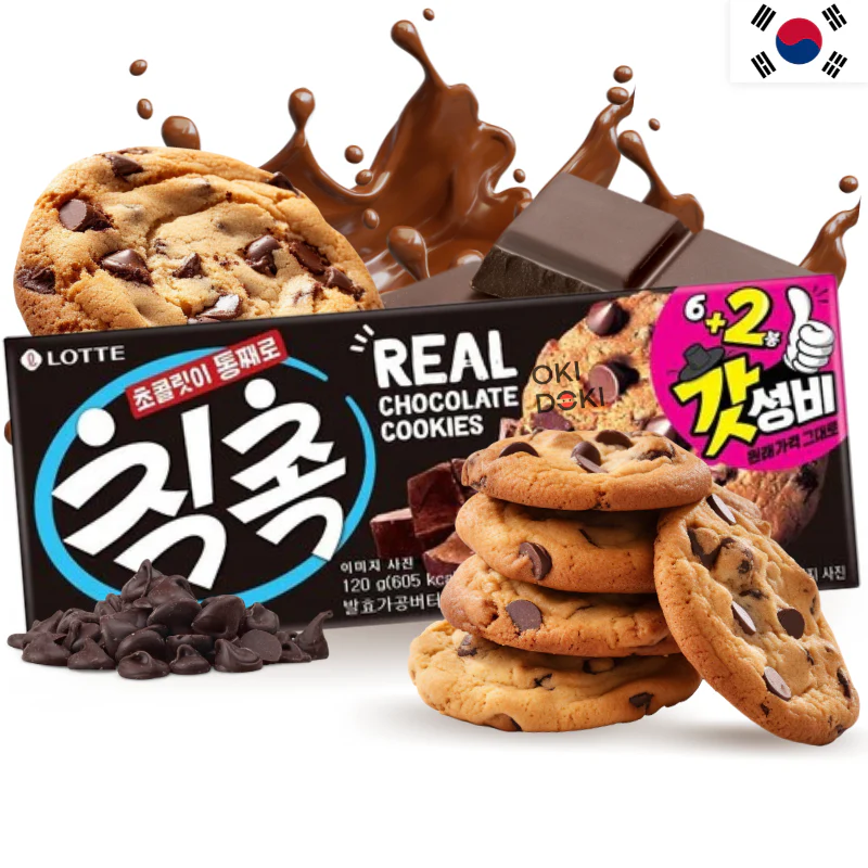 Lotte Chic Choc Galletas con Chispas de Chocolate 120g
