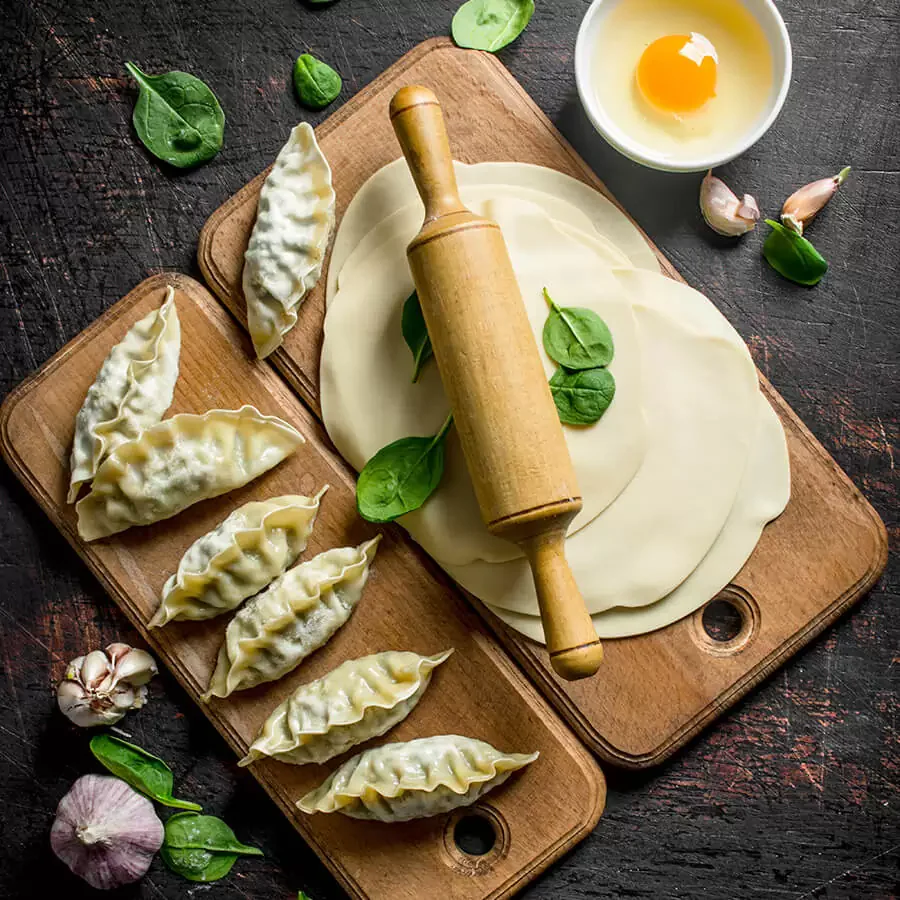 CJ BIBIGO Gyozas Congeladas Gambas y Verduras 400g - Image 2