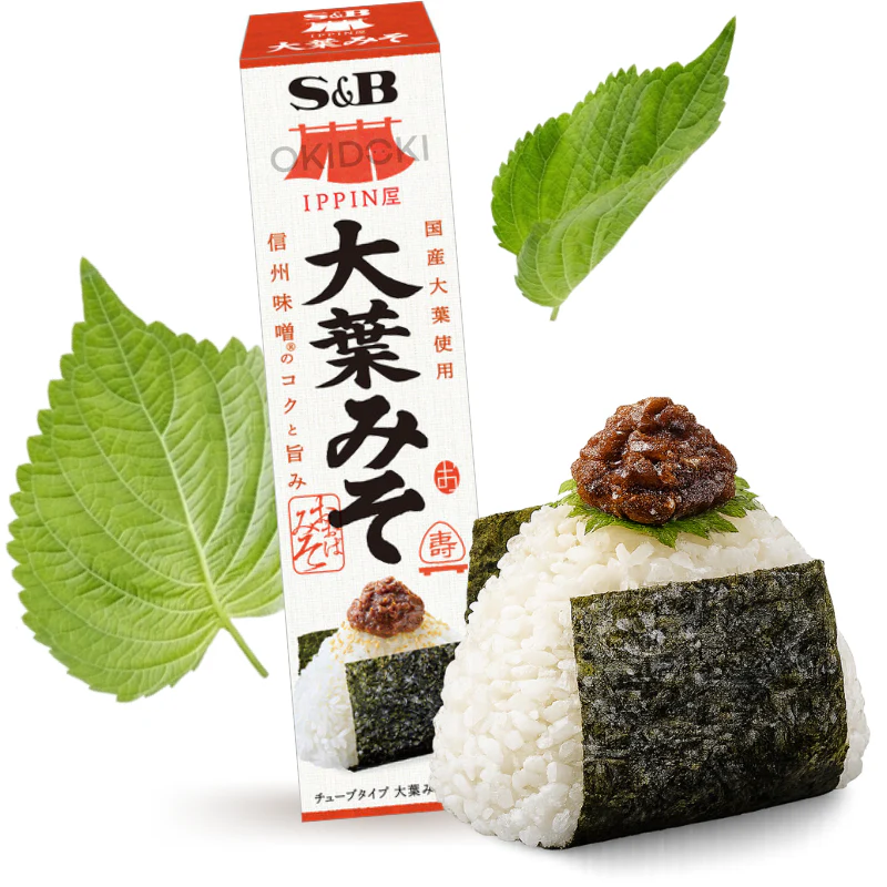 S&B Ippin-Ya Pasta de Miso y Perilla 38g