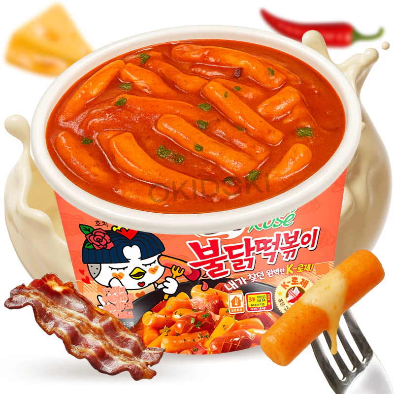Samyang Tteokbokki Buldak Sabor Rosé (Gochujang Cremoso) 183.5g