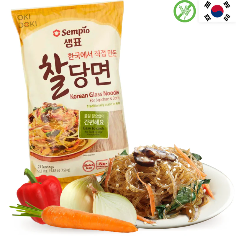 Sempio Fideos de Batatas para Japchae (Sin Gluten) 450g