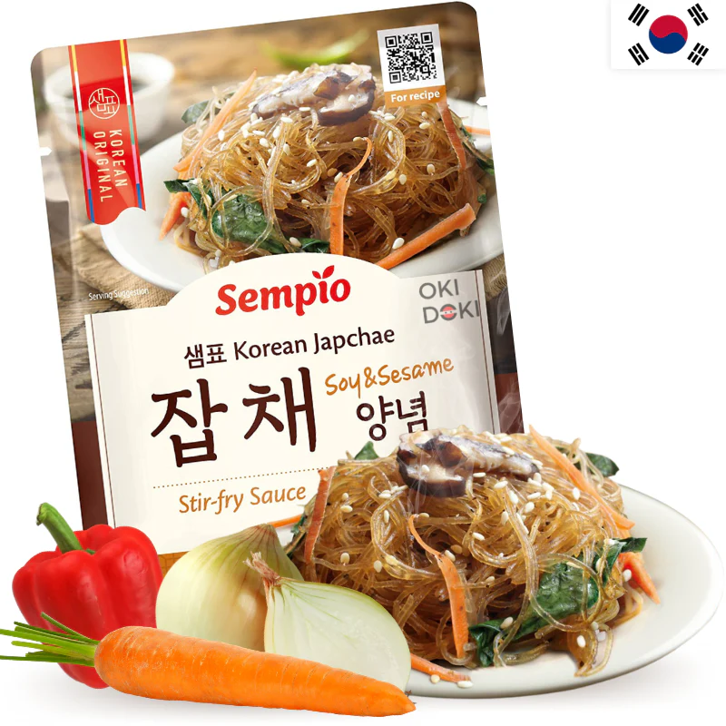 Sempio Salsa para Japchae Fideos de Cristal Coréanos 60g