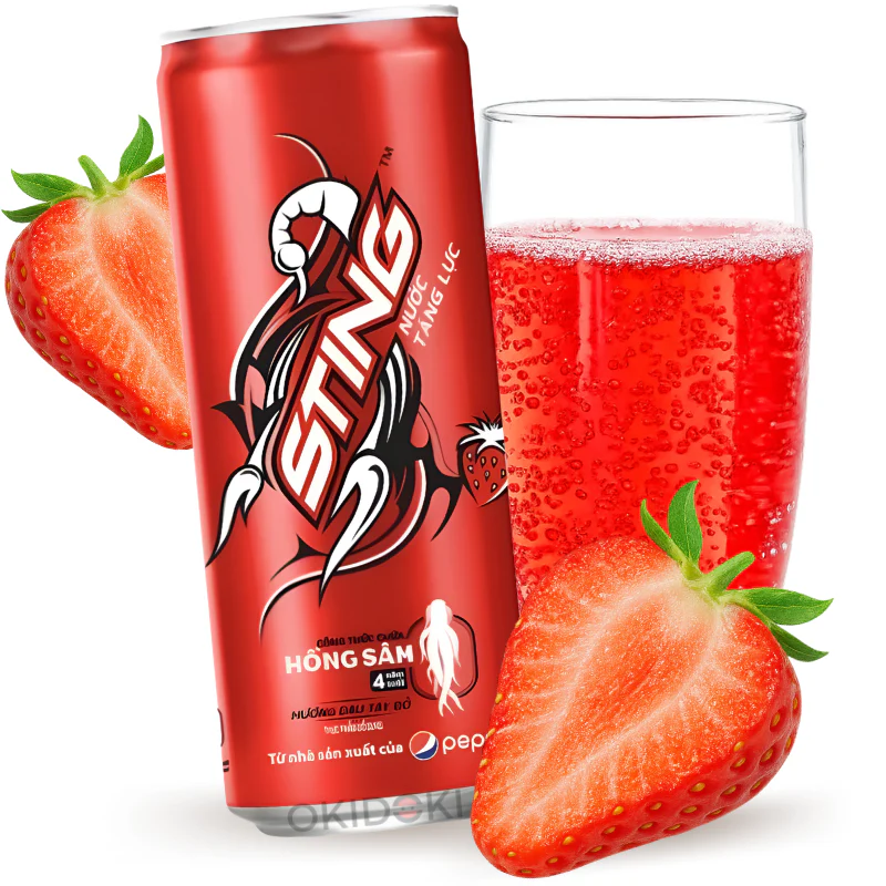 Sting Bebida Energética sabor Fresa 320ml