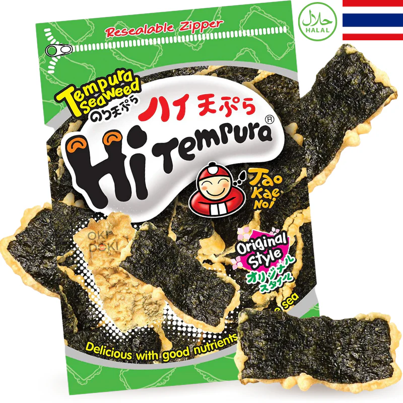 Tao Kae Noi Tempuras con Algas Tailandesas Original (Halal) 40g