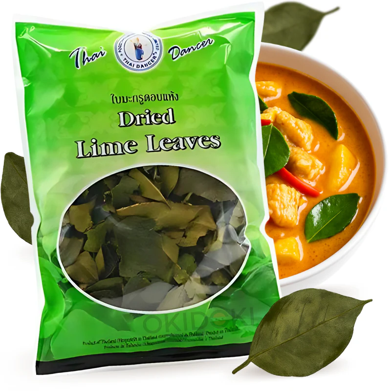 Thai Dancer Hojas de Lima Kafir Secas (Halal) 25g