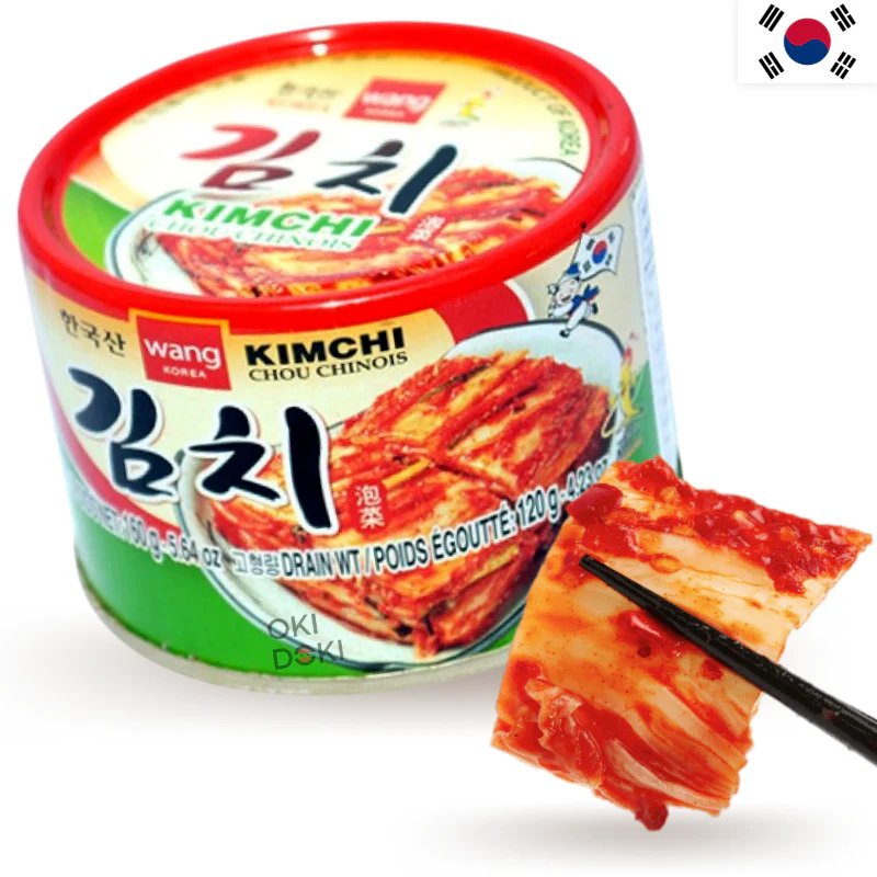 Wang Kimchi Coreano Preparado en Lata (Vegano) 160g