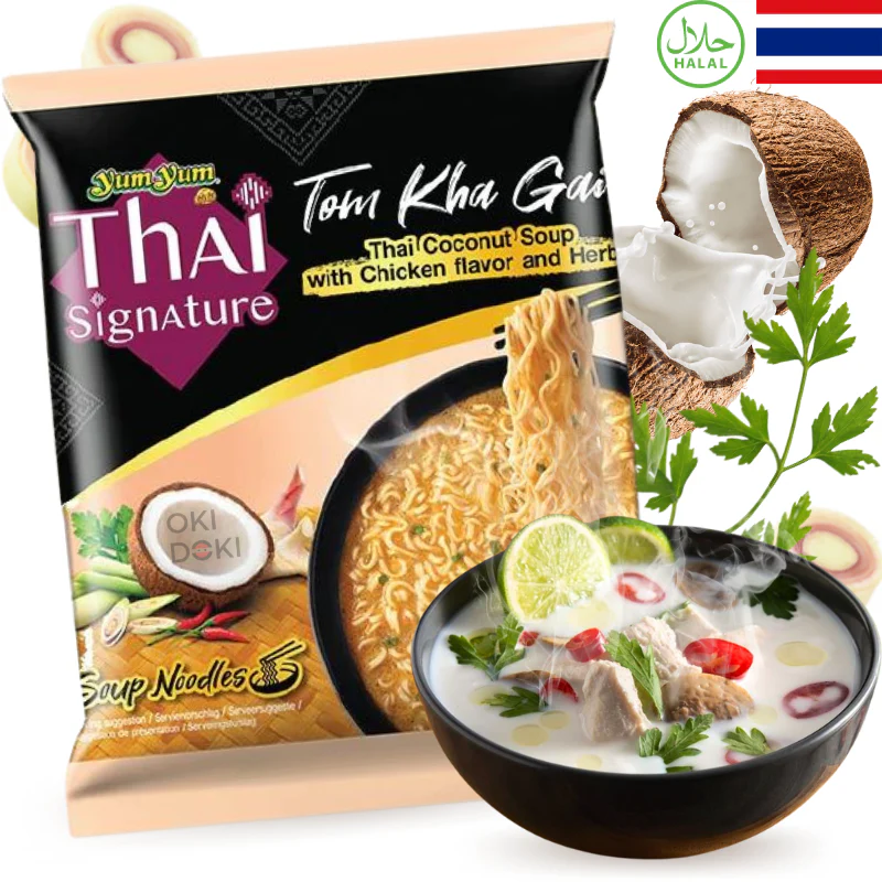 Yum Yum Fideos con Coco, Pollo y Hierbas Tom Kha Gai (Halal) 100g