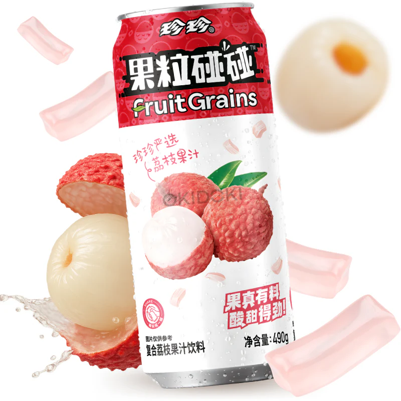 Zhenzhen Bebida con Pulpa Sabor Lichi 490ml